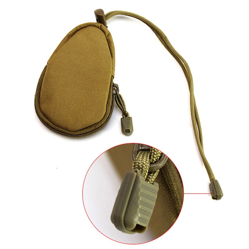 Мини Открытый EDC сумка для переноски Портативный Ключ монета кошелек дорожный ключ чехол держатель для ключей Открытый лагерь Поход снаряжение