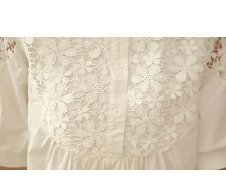 Женская элегантная Свободная рубашка большого размера Новая мода Женские топы весна короткий рукав кружева сплошной шифон цвет Блузка 59A 25