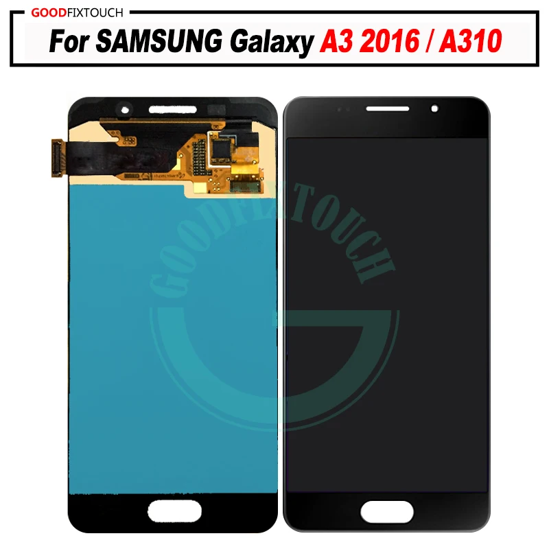 AMOLED для samsung A310 ЖК-дисплей для samsung Galaxy A3 ЖК-сенсорный экран дигитайзер для samsung Galaxy A3 10 A310F SM-A310F