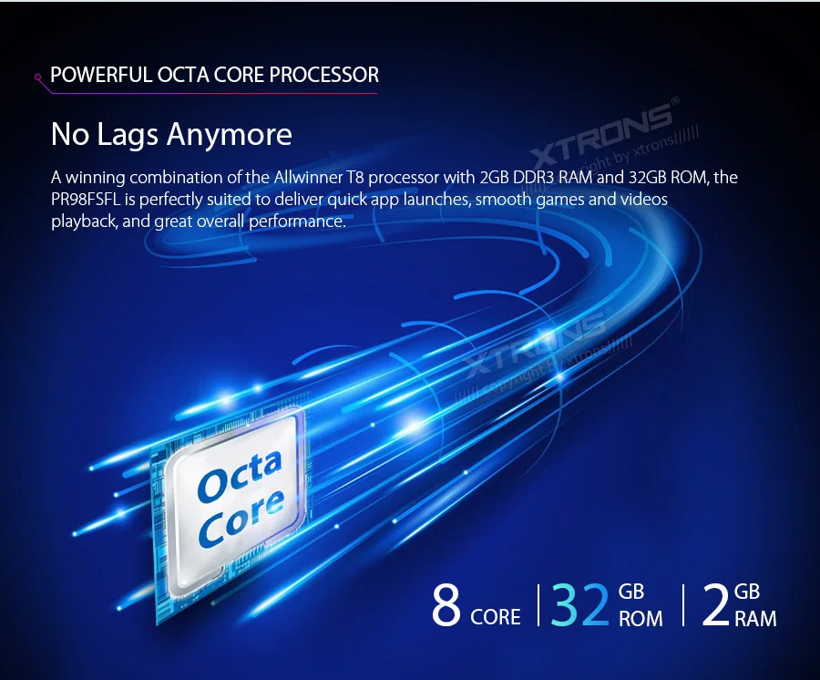 Best XTRONS 9" Android 8.1 Octa Core 2GB RAM 32GB ROM Car Multimedia Player GPS navigation for Ford focus 2012-2017 TPMS DAB No DVD 4