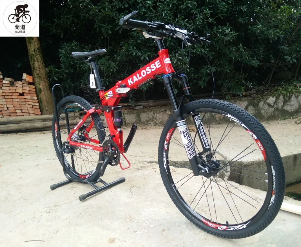 Discount Kalosse  M370  26 inch Hydraulic brakes     tyre dirt bike  27 speed  folding  mountain bike bicycle , 0
