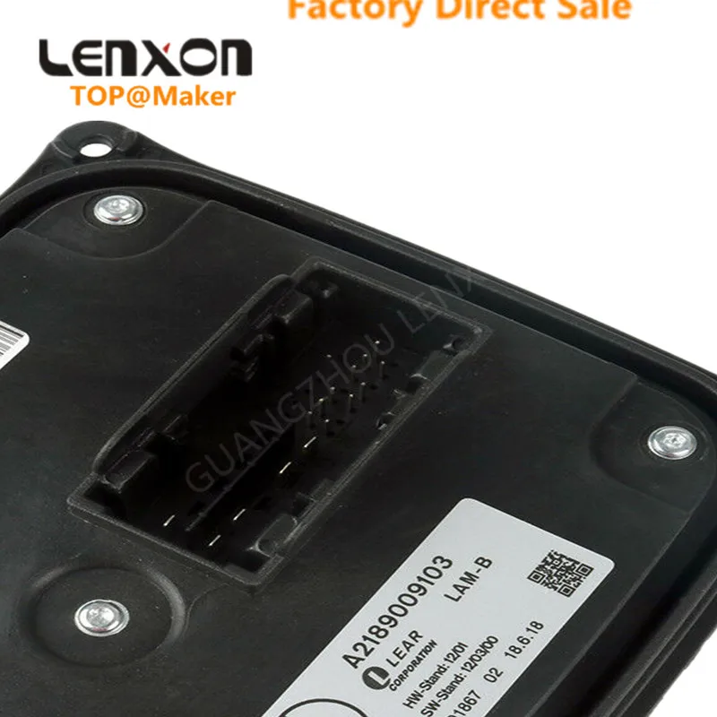 LX заводская цена светодиодный балласт OEM A2189009203 для Ben(z) CLS/ML/GL шасси W166 W218 2011- балласт фар