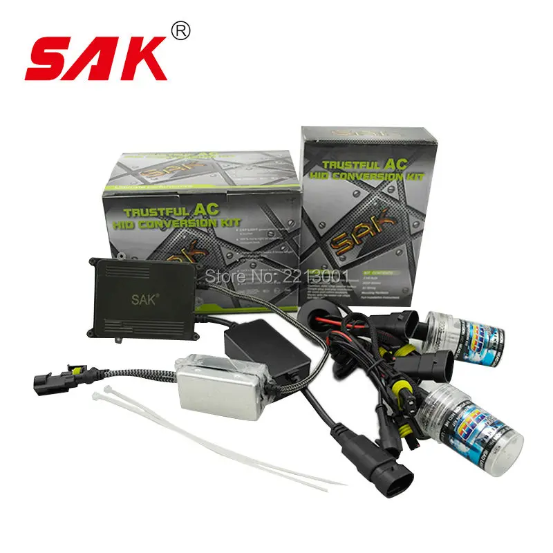 

SAK 1set h4-2 bulbs ac 55w canbus ballast decoder for hid xenon conversion kit headlight lamp car replacement light fog bulb