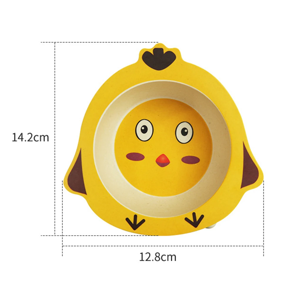 Cartoon Animal Bamboo Tableware Baby Feeding Food Bowl Infant Kids Children Baby Eating Food Anti-fall Bowl Plate Drop shipping Cartoon Animal Bamboo Tableware Baby Feeding Food Bowl Infant Kids Children Baby Eating Food Anti-fall Bowl Plate Drop shipping
