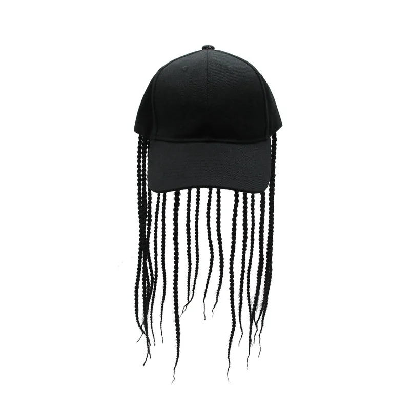 

Wig Hair Dreadlocks Baseball Cap Braid Sun Visor Hats Novelty Party Birthday Hippie Hat Funny Costume Halloween Hip Hop Gorro