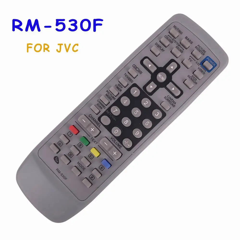 Универсальный RM-530F дистанционного Управление для JVC RM-C1100 RM-C227 RM-C462 RM-C331 подходит для большинства JVC ТВ Fernbedienung