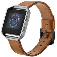 Ретро Кожаный Браслет Смарт часы ремешок+ чехол для Fitbit Blaze Jul25 профессиональная заводская цена Прямая поставка
