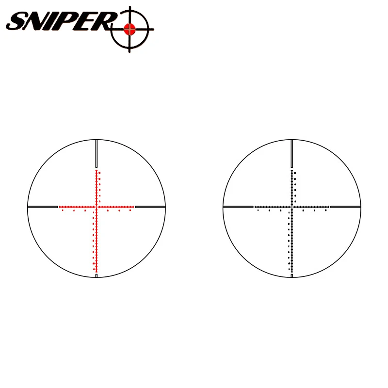 Снайпер wkp 6-24x50 тактический прицел для AirRifle снайперская охотничья Оптика прицел охотничьи прицелы военное использование HD вид