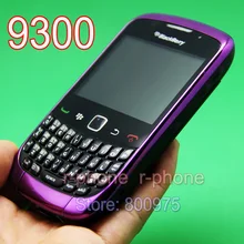 Мобильный телефон BlackBerry 9300 Curve, смартфон Blackberry OS 9300, разблокированный 3g, Wifi, восстановленные мобильные телефоны