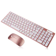 Office Wirless Keyboard Mouse Combo Ergonomics Gaming Keyboard 1200DPI Optical Mouse Suit for ASUS Acer HP Lenovo