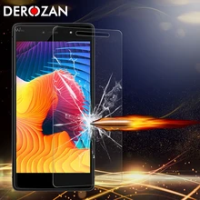 DEROZAN Screen Protectors For Wiko Fever Tempered Glass For Wiko Fever 4G Proctive Ultra Thin Front Film cameron sino 3000mah battery tlp15j15 for wiko fever fever 4g