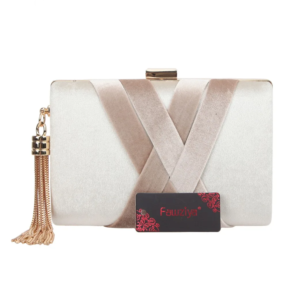 E1112-Fawziya-Crisscross Clutch-White (2)