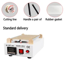 KT-406 Встроенный вакуумный насос ЖК-дисплей Сепаратор сенсорный аппарат для снятия ЖК-экрана для Max 7-ми дюймового телефона Стекло объектив высокого качества