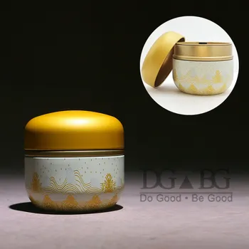 

Small Pets Birds Dogs Cats Cremation Iron Urns Casket For Animals Memorials Funeral Keepsake Urn Vintage Yellow Sea Water Cliff