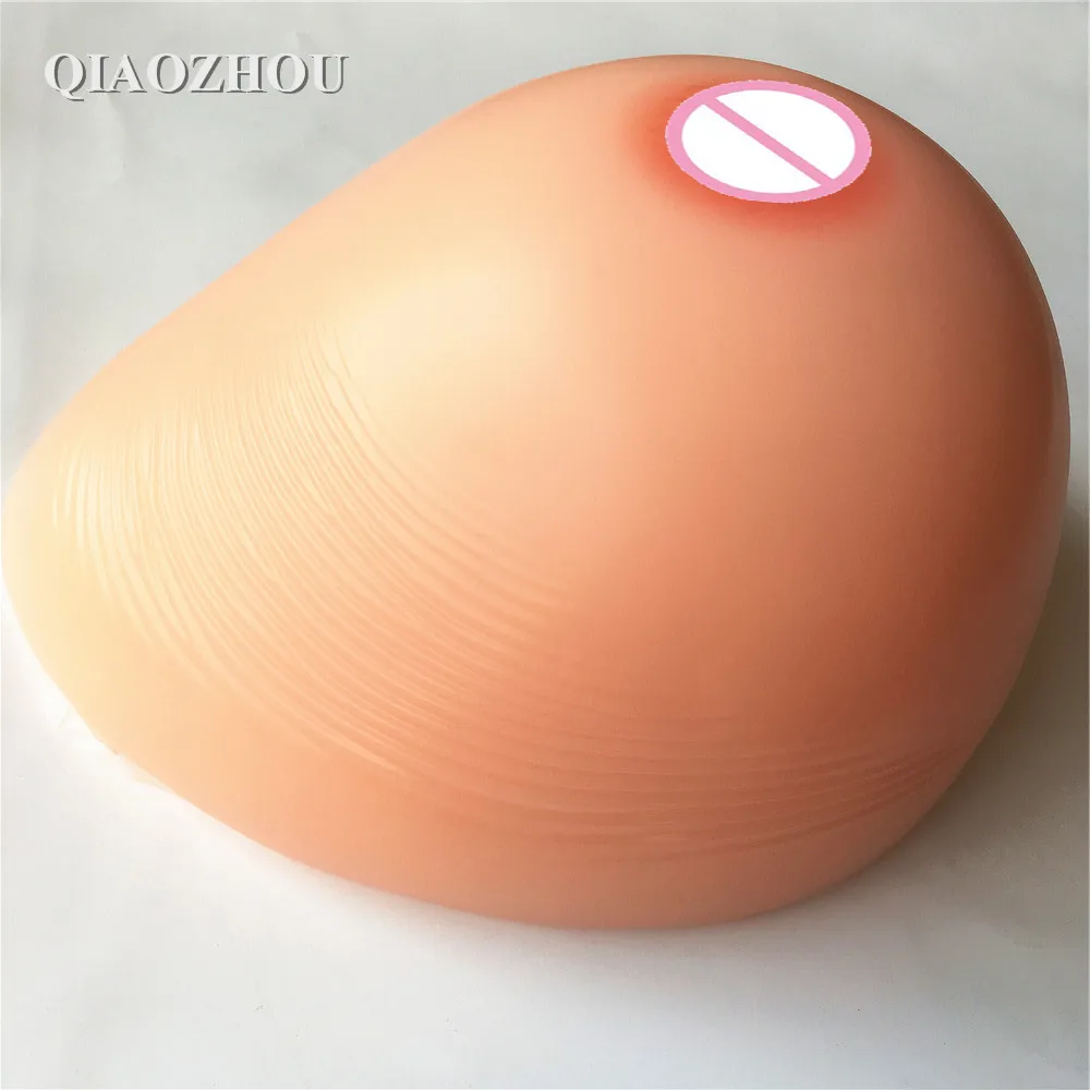 

6000 g/pair huge boobs transgender and crossdressing silicone breast forms nude skin & tan skin realistic