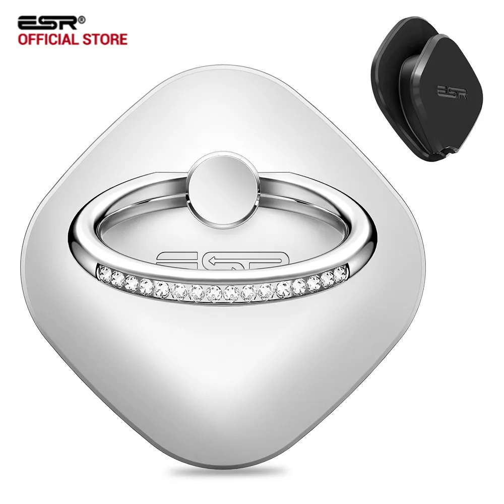 ESR Finger Ring Holder for Samsung S9 360 Degree Mount Holder Stand Mobile Phone Finger Phone Stand for iPhone X 8 7 6 Tablet ESR Finger Ring Holder for Samsung S9 360 Degree Mount Holder Stand Mobile Phone Finger Phone Stand for iPhone X 8 7 6 Tablet
