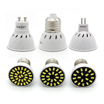 

E27 MR16 GU10 LED Spotlight 220V GU5.3 Led Light 4W 6W 8W 5733 SMD Bombillas Led Lamparas Lamps For ndoor Lighting