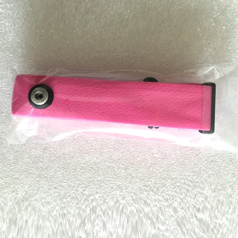 9 Chest Strap Sport Wireless Heart Rate Monitor Adjustable Cardio Chest Belt Band for Polar Wahoo Garmin Runtastic Cateye Pink