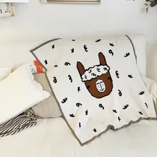 INS Baby blankets thicken double layer Knit Baby stroller cover blanket newborns boys girls bedding blanket
