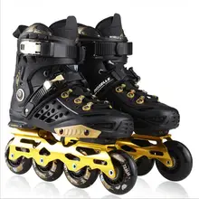 Professional Roller Skates Adult Skating 4 Wheels Inline Skates Shoes Men Women Rollerblade Skate Shoes Patines new adult double row roller skates four wheel skates adult men and women outdoor skates shoes