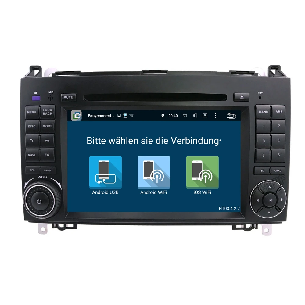 Best IPS Android 8.0 car radio 2din For Mercedes Benz Sprinter A class B200 Vito Viano W169 W245 W469 W906 NAVI with Radio 2din WIFI 4