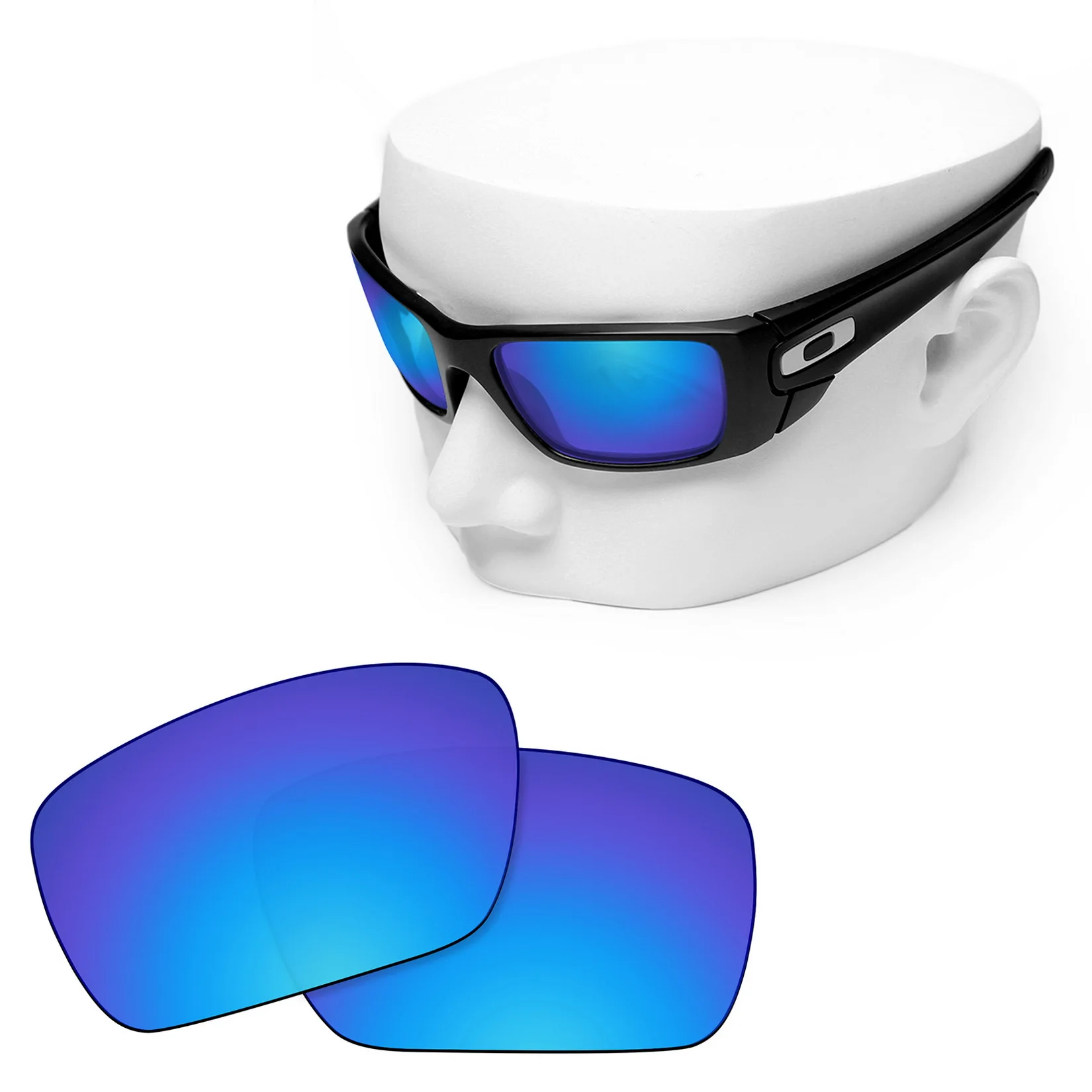

Поляризованные Сменные линзы OOWLIT синие зеркальные для солнечных очков Oakley