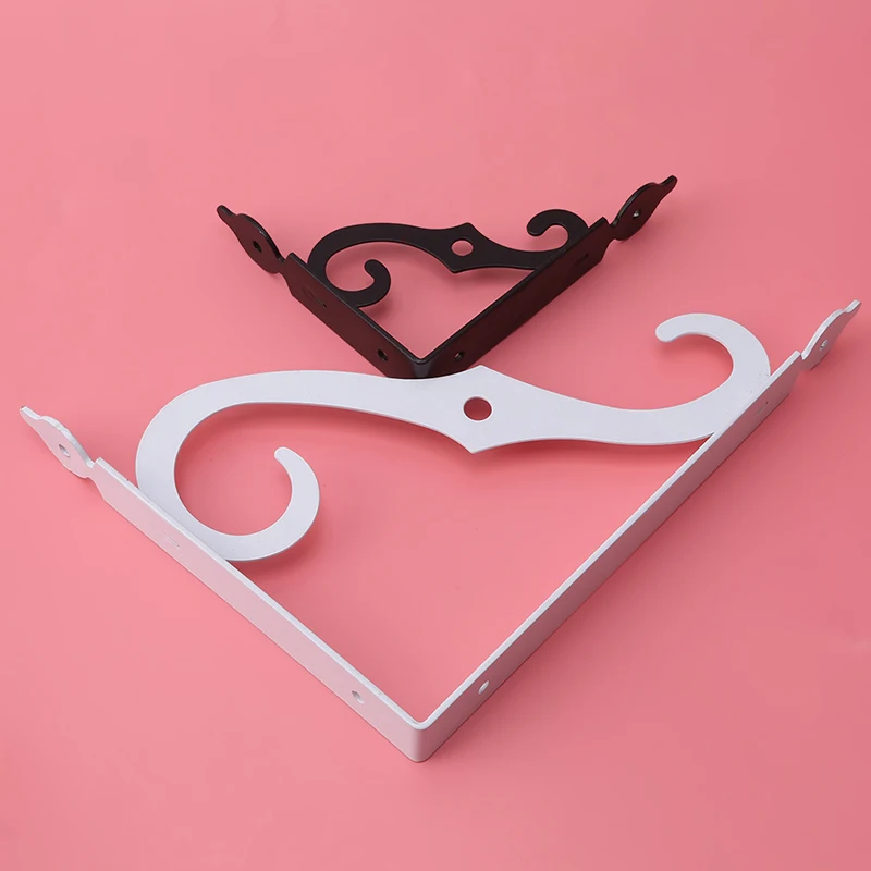 

L-Shaped Stainless Steel Braces Wall Shelf Bracket Holder Triangular Corner Brace Baking Wall Mounted Self Support Frame