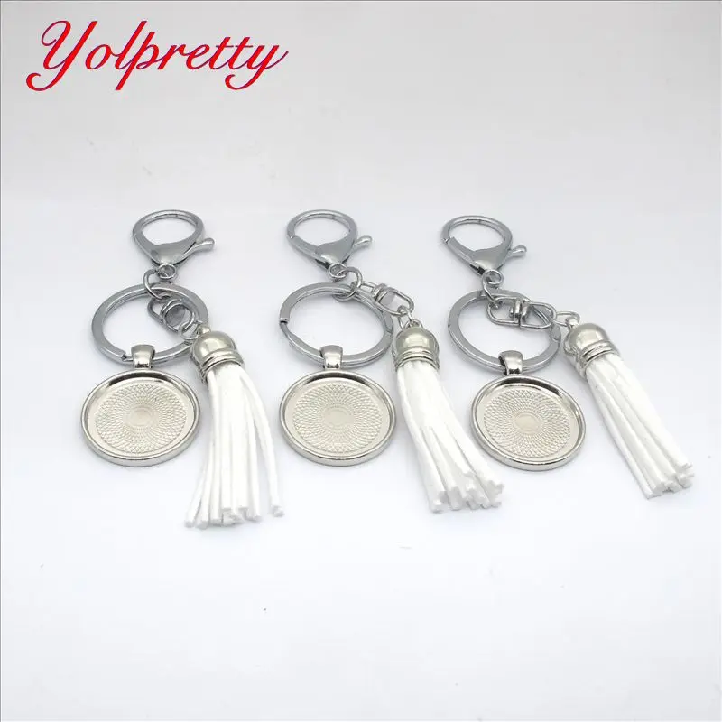 Новинка модный держатель для ключей Yolprtty 1 шт. 25 мм креативное время ювелирные