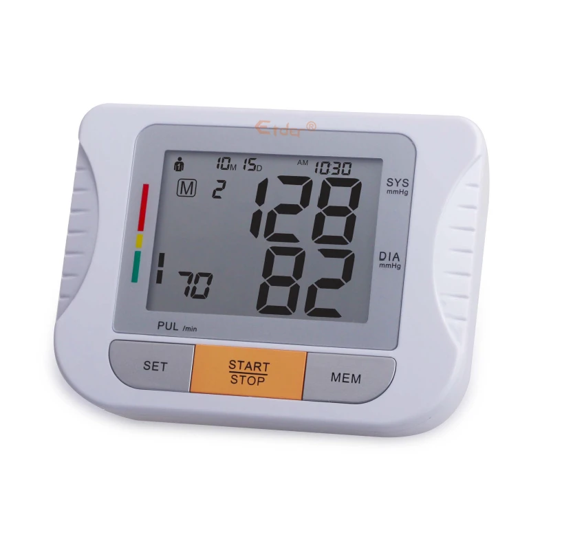 Arm Blood Pressure Pulse Monitor tonometer Digital Upper Portable blood