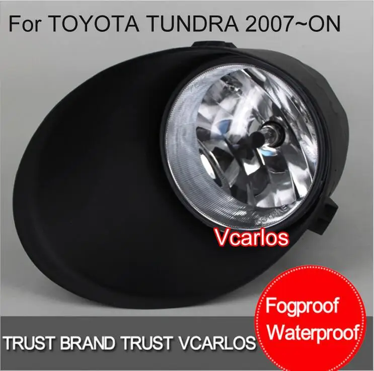 

Hireno Super-bright Halogen Daytime Running Light for Toyota TUNDRA 2007 Car Halogen DRL fog lamp 2PCS