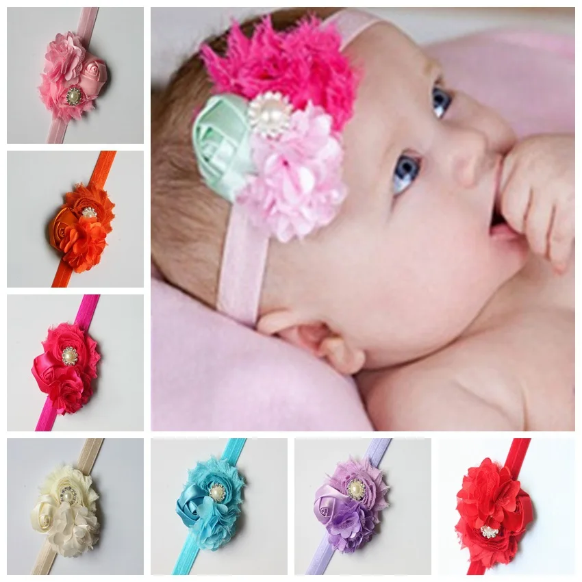 New baby hair accessories headbands Children hair accessories DIY