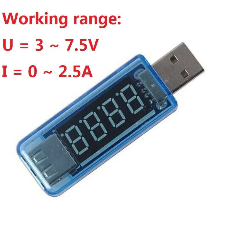 USB Tester 3 in 1 Voltmeter DC Digital Amperimetro Current Voltage Meter Amp Volt Ammeter Detector Charger Car Indicator