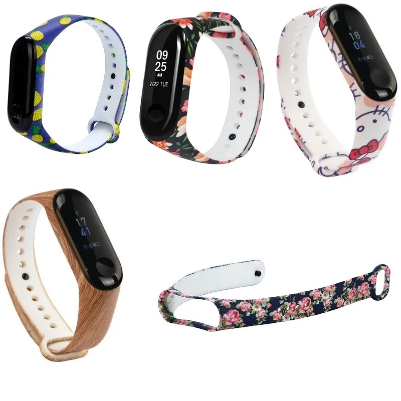 

10PCS Smart Wristband for Xiaomi Mi Band 4 Wrist Strap TPU Silicone Mi band 3 Straps For Xiao mi Replacement Accessories