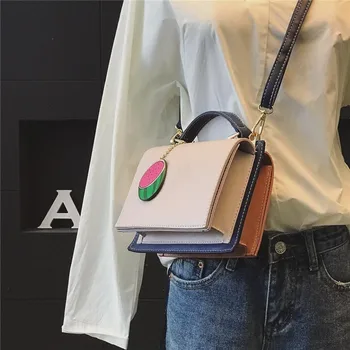 

2020 new female bag Korean ulzzang small package wind source of wind port single shoulder bag handbag Crossbody Bag