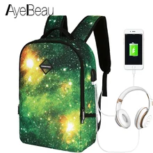 Schoolbag Bagpack Portfolio font b School b font font b Bag b font Teen Printing USB