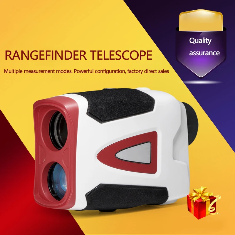Laser rangefinder Hunting 600 meters Telescope Laser Distance Meter Golf Digital Monocular Range Finder Angle measuring tool