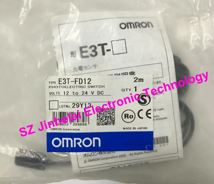 New and original E3T-FD12 OMRON Photoelectric sensor Photoelectric switch 12-24VDC 2M New and original E3T-FD12 OMRON Photoelectric sensor Photoelectric switch 12-24VDC 2M