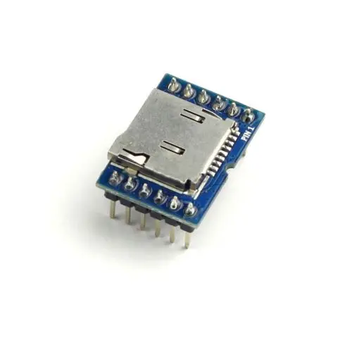 

1PCS MY1690-12P SD TF Card Voice Module Serial Control MP3 Module