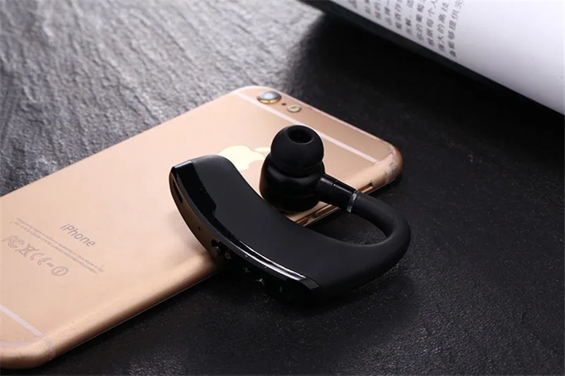 Handsfree business bluetooth headset with mic voice control wireless bluetooth headphone for sports noise cancelling earphone (5)