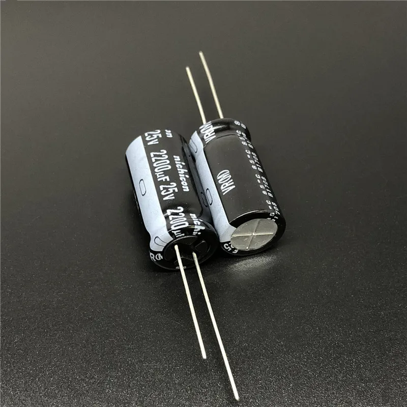 

5pcs/50pcs 2200uF 25V NICHICON VR Series 12.5x25mm 25V2200uF Standard Aluminum Electrolytic Capacitor