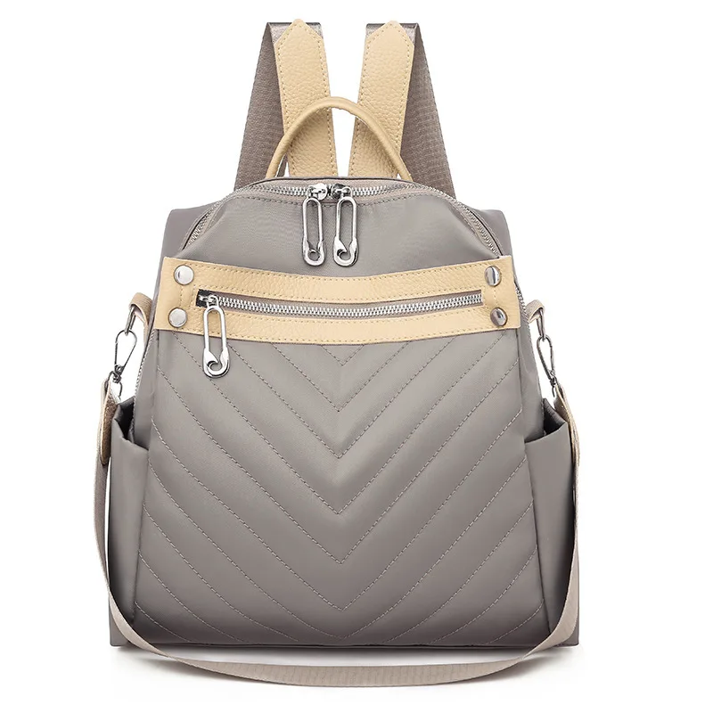 

Shoulders Woman 2019 New Diamond Wire Waterproof Function Outdoors Backpack women Leisure Travelling Bag mochila kanken mochilas