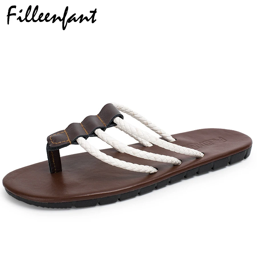 designer beach flip flops