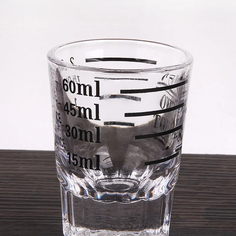 Upspirit Shot glass с измерением для коктейльного вино шейкер для коктейлей питьевое стекло es бар аксессуары кухня и обеденный стакан