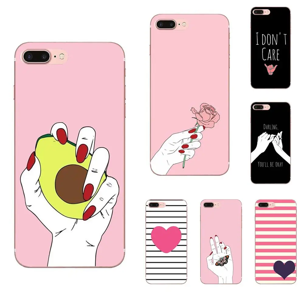 

Love on the Finger Kpop Heart Print Phone Case For Galaxy J1 J2 J3 J330 J4 J5 J6 J7 J730 J8 2015 2016 2017 2018 mini Pro