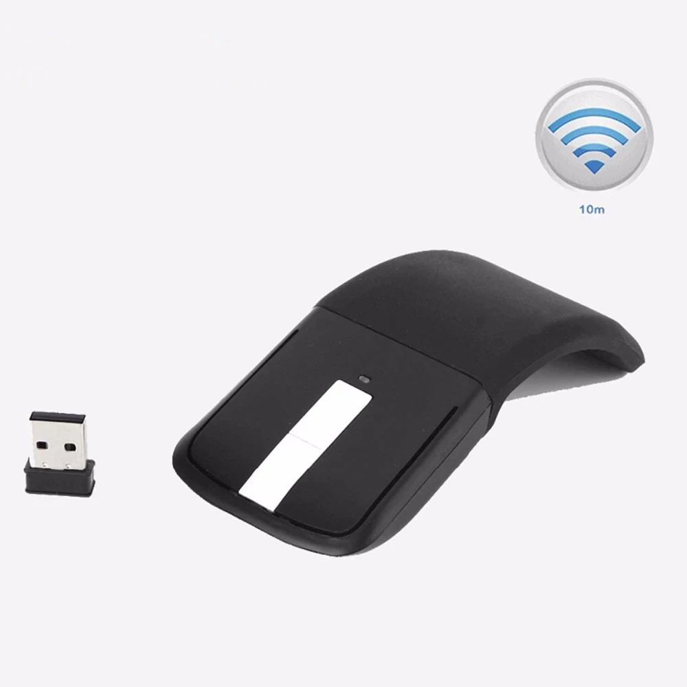 

K3 Wireless Mouse Touch Roller Wheel Optical 2.4G Wireless Gaming Mice For Notebook Macbook Laptop PC