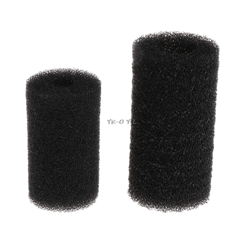 5 Pcs Sponge Aquarium Filter Protector Cover For Fish Tank Inlet Pond Black Foam