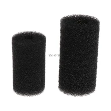 5 Pcs Sponge Aquarium Filter Protector Cover For Fish Tank Inlet Pond Black Foam