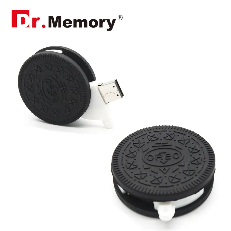 Прикольные USB флеш накопители 16 ГБ шоколадное печенье милый Pendrive 64 8 карта памяти