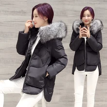 special offer in the long section of Korean cotton female size cotton blouse thick jacket