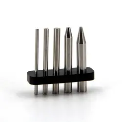3D металлический конструктор-загадка Инструменты палец рок используется для рулона моделей из нержавеющей стали палочки круглая колонна